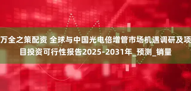 万全之策配资 全球与中国光电倍增管市场机遇调研及项目投资可行性报告2025-2031年_预测_销量